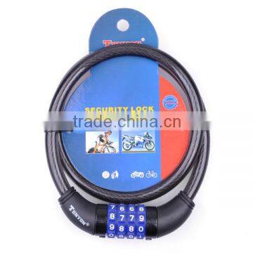 Anti Theft Cheap Bicycle Lock Password Bike 4 Code Lock Combination Bike