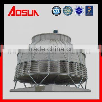 500T efficient and cheap round FRP cooling tower system