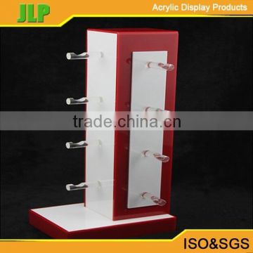 2016 JLP led acrylic sunglass rotating display stand