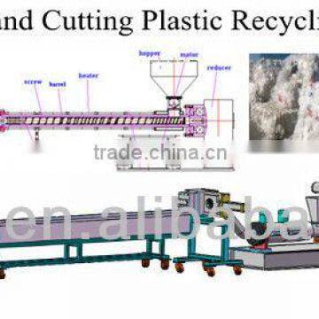 Waste PA ABS EVA Plastic Recycling Granulator