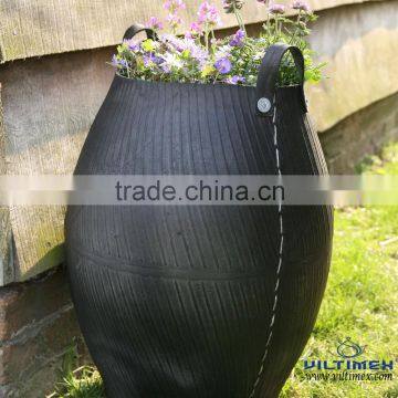 Tall Planter Recycled Rubber Pot