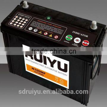 N100 for Starting Competitive Price Maintenance Free Car Battery
