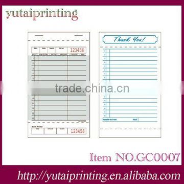 Gues Check Book Printing