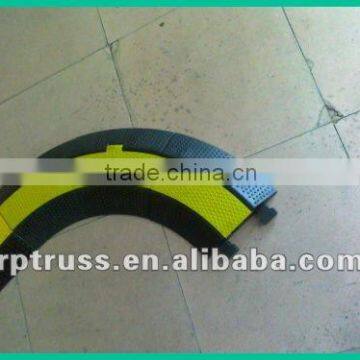 2-Channel Rubber Cable Protector Corner