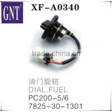 excavator throttle knob for pc200-5 pc200-6