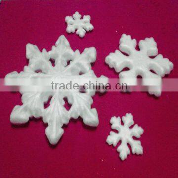 Holiday decoration polyfoam snowflake