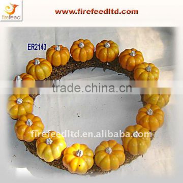 Yellow Pumpkin Garland