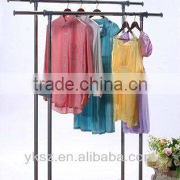 hot sale double pole telescopic clothes rack