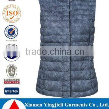 2016 Hot Selling New Fashion Lightweight Outdoor Down Vest For Women Winters Apparel