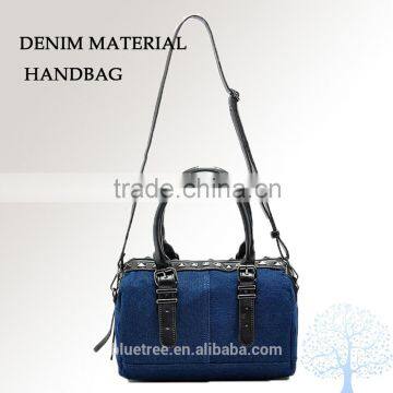 2016 new design denim bag china oem manufacturer