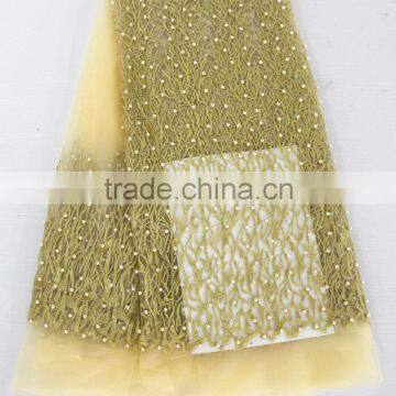 The Most Beautiful Design Crochet Lace Fabric Material for Making Dresses/Fancy Fabric for Party and Fashion Show photo-2