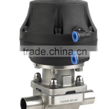 Sanitary Stainless Steel Clamped Diaphragm Valve