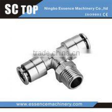 High quality pneumatic fitting slip lok fittings union straight 3/8 copper material fitting pipe fitting