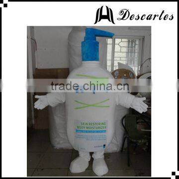 Household custom made adult shower gel bottle costume for sale