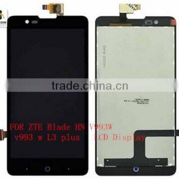 Full LCD Display Screen For ZTE Blade HN V993W l3 Plus Touch Screen Digitizer Glass Front Sensor Panel Assembly