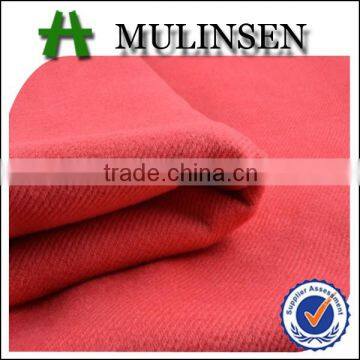 Mulinsen textile solid dyed 80% polyester 20% viscose fabric