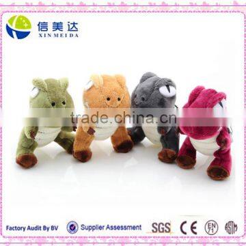 Tyrannosaurus Pendent High Quanlity Plush Dinosaur Keychain Toy photo-2