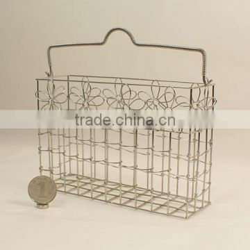 Handmade Stainless Big Clutter Basket