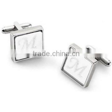 Alphabet cufflinks