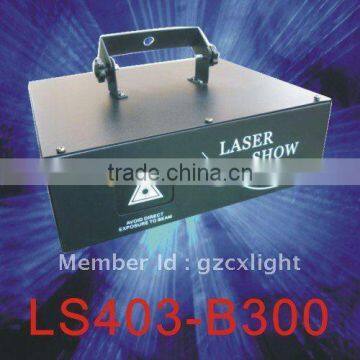 Single Blue 300mW Laser Light with Scanner