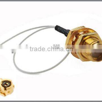 RF Cable Assembly SMA Female bulkhead to IPX/u.FL 1.13mm cable