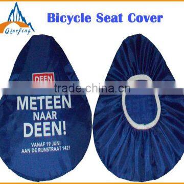 Funny outdoor Advertised waterproof bicycle seat cover