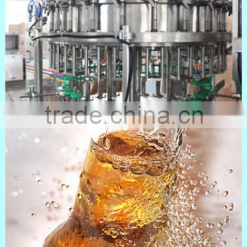 liquid filling machine/beer making line /hot filling beer carbonated