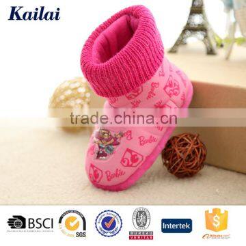 2015 news cute printing pink girls children shoes