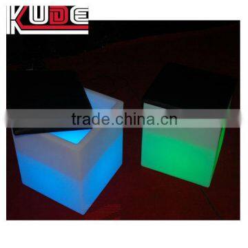 illuminating cube with cushion furniture sitting cube led cube with usb