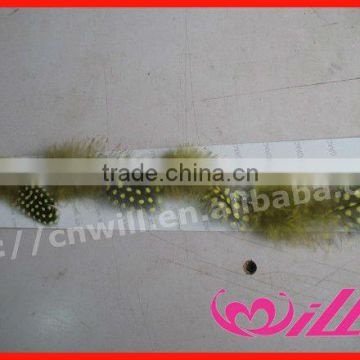 2013 New Hair Accessories Yellow Feather Hair Natural Feather Hair Extension