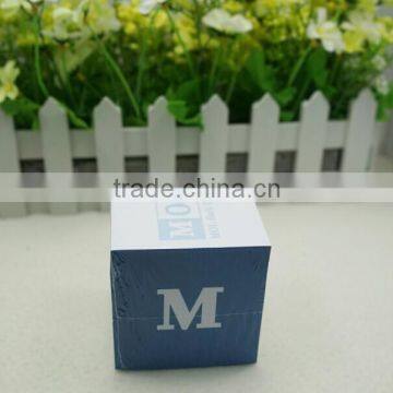 Factory custom paper memo cube