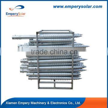 Solar Power System Home Galvanized Poles for Carport photo-3