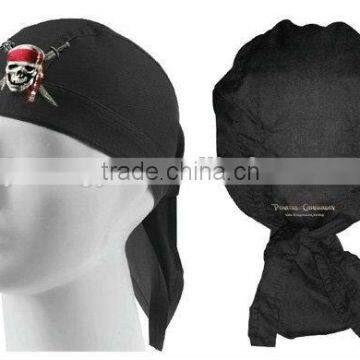 wholesale 100% cotton cycling pirate cap