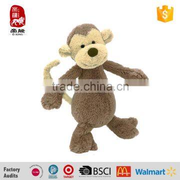 2016 Hot Selling Standing Plush Soft Monkey Toy