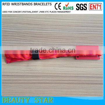 Factory Selling RFID Woven Bracelets , for Party,festival,event Use RFID Woven Bracelets photo-4