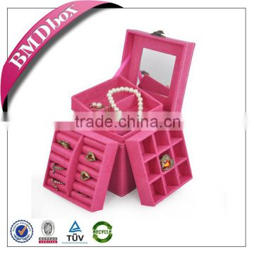 hot selling fabric jewelry gift packaging box