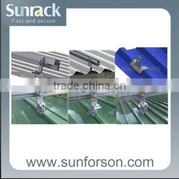 PV Solar Mount Metal Roof Clamp of Solar Mounting System