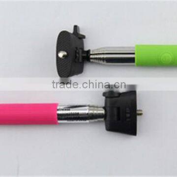 Factory Price Bluetooth Shutter Extendable Handheld Selfie Stick Monopod for Samsung IPhone 5S photo-4