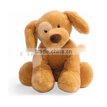 cute smiling face soft dog toys custom plush stuffed toy dog