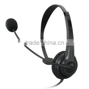 call center RJ headset with MIC & RJ11 RJ9