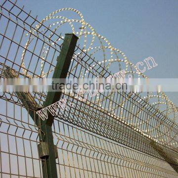 Barbed wire roll price fence