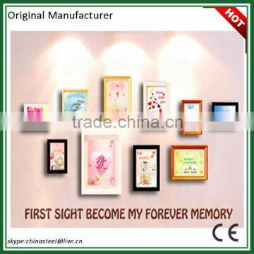Eco-Friendly Material Wall Hanging Group Multi Picture Frame Set