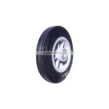 High Quality Wheelbarrow Rubber Wheel 400-8 PU photo-6