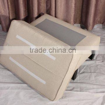Cube Fabric Ottoman Stool photo-3