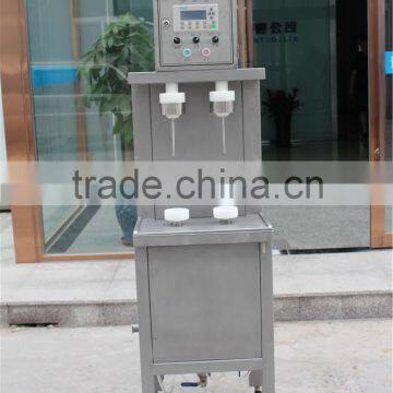 customized two heads beer keg filling machine