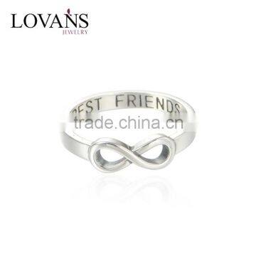 Best Friend Nipple Ring Forever Infinity Shape Silver Rings FR302