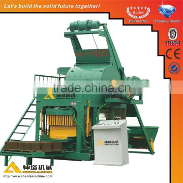 QTJ4-18 automatic concrete interlock block making machine