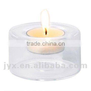 2012 transparency glass taper candle holder