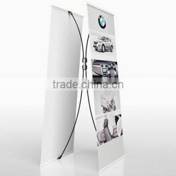 Fiberglass Portable double side X banner stand