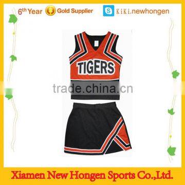 custom wholesale cheerleading uniforms with factory price